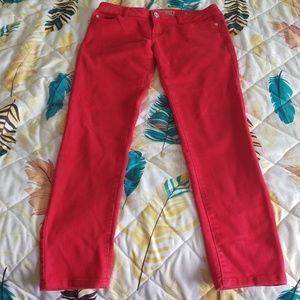 Red celebrity Pink Jeans